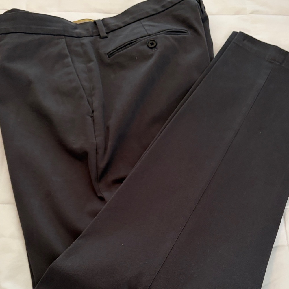 Banana Republic Men's charcoal grey Dress Pants - Slim Tailored